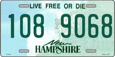 NH license plate 1089068