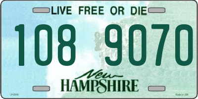 NH license plate 1089070