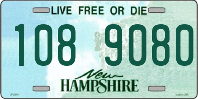 NH license plate 1089080