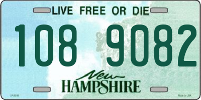 NH license plate 1089082