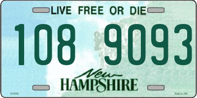 NH license plate 1089093