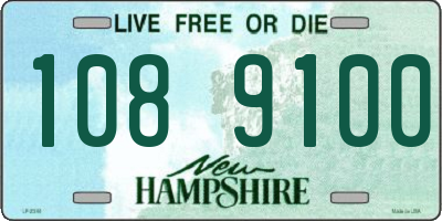 NH license plate 1089100