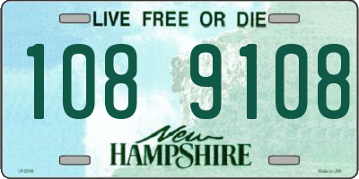 NH license plate 1089108