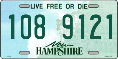 NH license plate 1089121