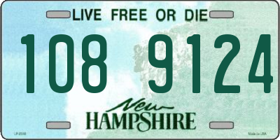 NH license plate 1089124