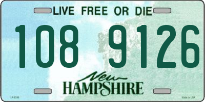 NH license plate 1089126