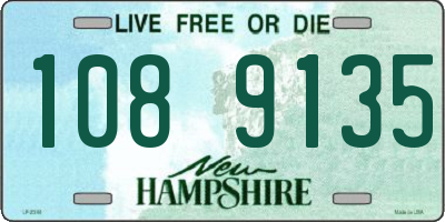 NH license plate 1089135
