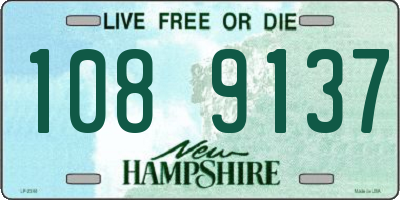 NH license plate 1089137