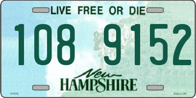 NH license plate 1089152