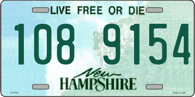 NH license plate 1089154