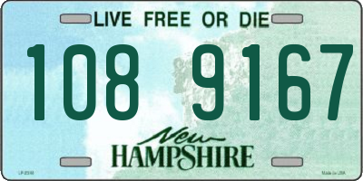 NH license plate 1089167