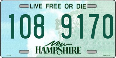 NH license plate 1089170