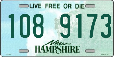 NH license plate 1089173