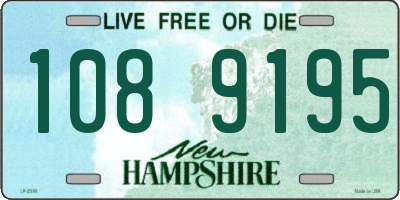 NH license plate 1089195
