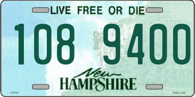 NH license plate 1089400
