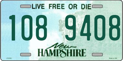 NH license plate 1089408