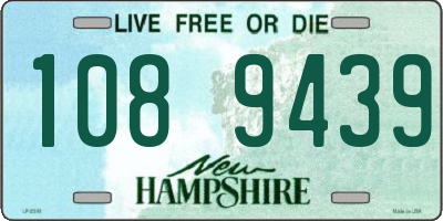 NH license plate 1089439