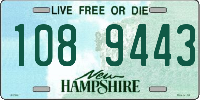 NH license plate 1089443