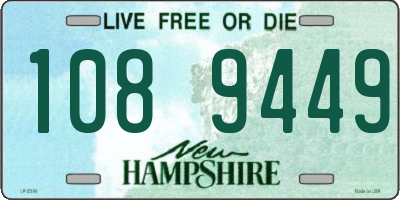 NH license plate 1089449