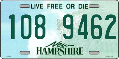 NH license plate 1089462
