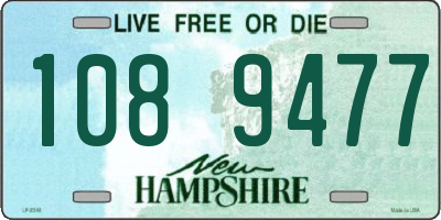 NH license plate 1089477