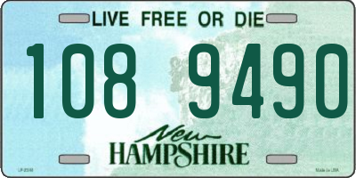 NH license plate 1089490