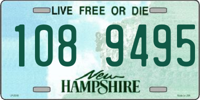 NH license plate 1089495