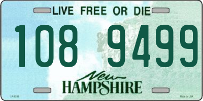 NH license plate 1089499