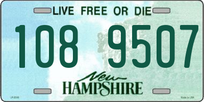 NH license plate 1089507