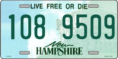 NH license plate 1089509