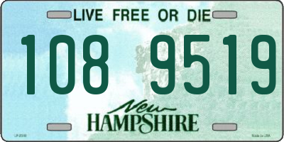 NH license plate 1089519