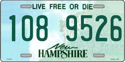 NH license plate 1089526