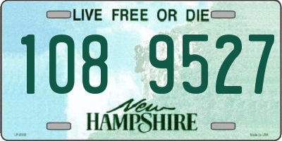 NH license plate 1089527