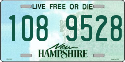 NH license plate 1089528