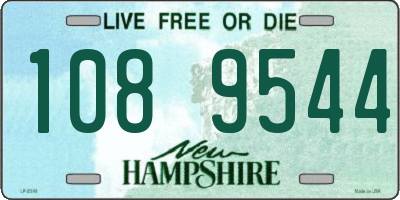 NH license plate 1089544