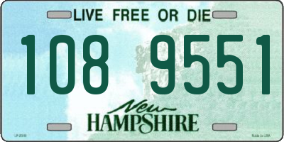 NH license plate 1089551