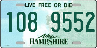NH license plate 1089552