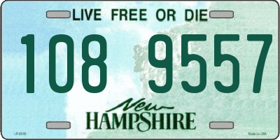 NH license plate 1089557