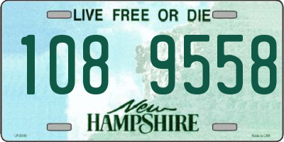 NH license plate 1089558