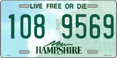 NH license plate 1089569