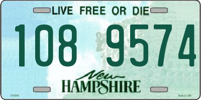 NH license plate 1089574