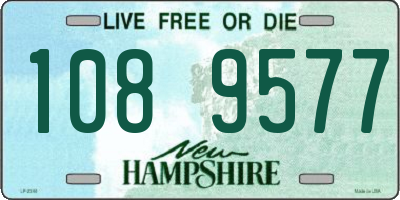 NH license plate 1089577