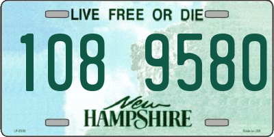 NH license plate 1089580