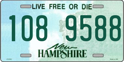 NH license plate 1089588