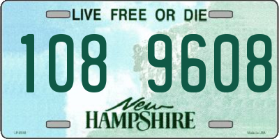 NH license plate 1089608