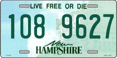 NH license plate 1089627