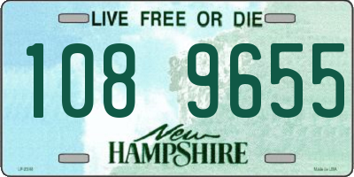 NH license plate 1089655