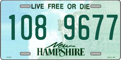 NH license plate 1089677