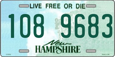NH license plate 1089683