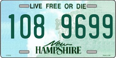 NH license plate 1089699